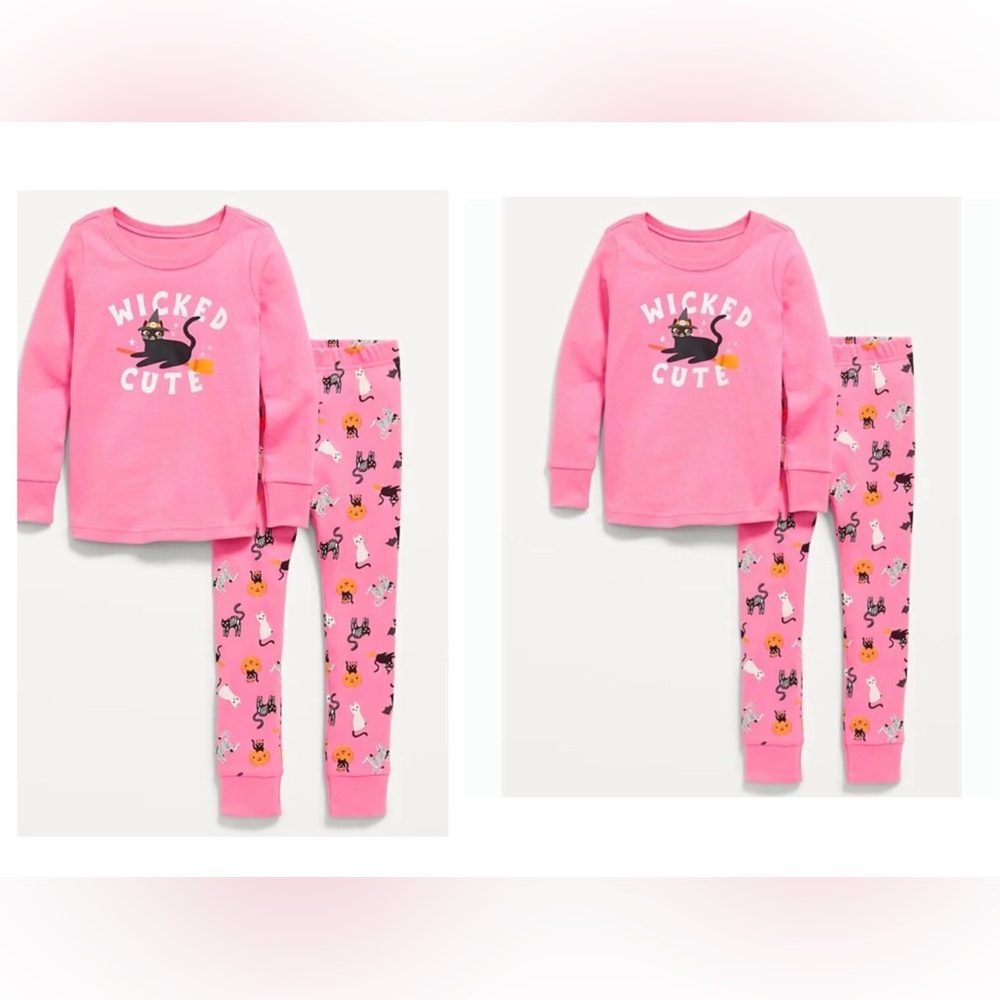 TWIN BUNDLE / WICKED CUTE / Cat Pajamas 🐈‍⬛🎃 / OLD NAVY 2T